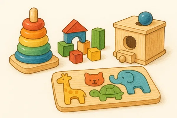 Brinquedos montessori