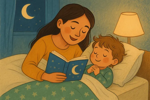 Como a hora de dormir pode ser um momento